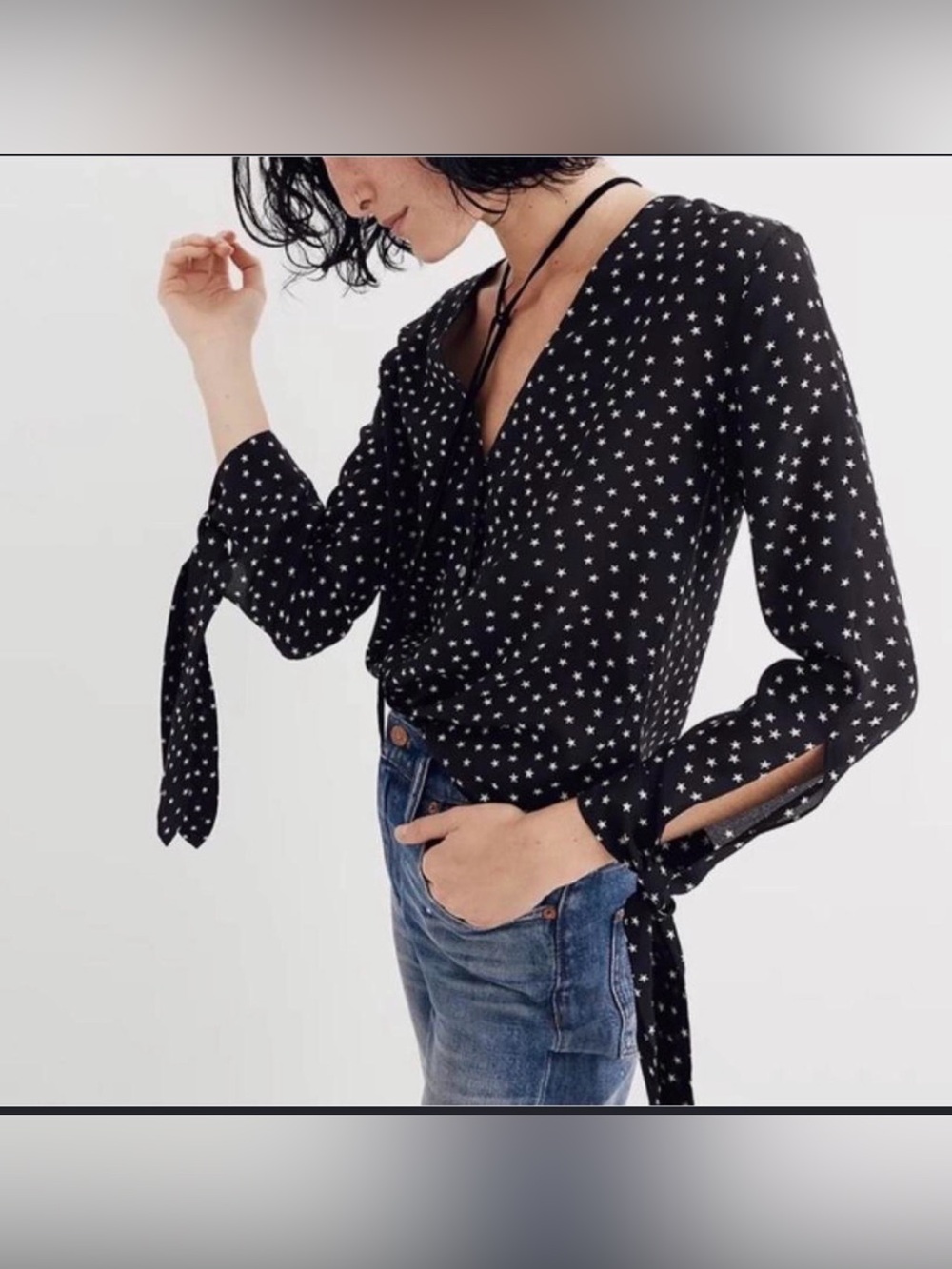 Madewell Silk Blouse XS